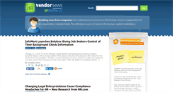 Desktop Screenshot of hrvendornews.com